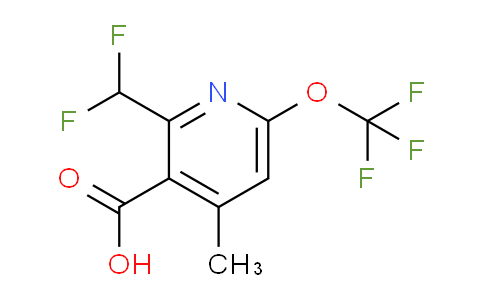 AM64540 | 1361910-81-7 | 2-(Difluoromethyl)-4-methyl-6-(trifluoromethoxy)pyridine-3-carboxylic acid