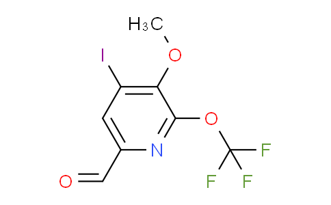AM64551 | 1804799-04-9 | 4-Iodo-3-methoxy-2-(trifluoromethoxy)pyridine-6-carboxaldehyde