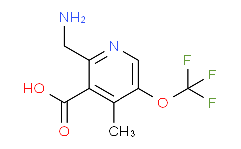 AM64553 | 1805075-68-6 | 2-(Aminomethyl)-4-methyl-5-(trifluoromethoxy)pyridine-3-carboxylic acid