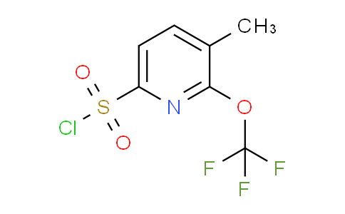 AM64558 | 1804036-22-3 | 3-Methyl-2-(trifluoromethoxy)pyridine-6-sulfonyl chloride
