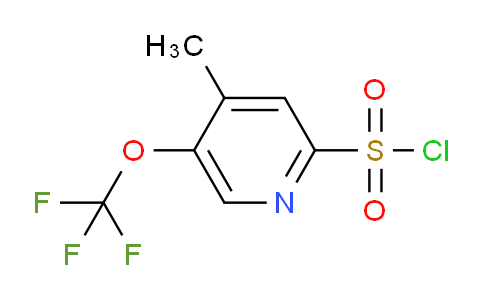 AM64559 | 1804504-41-3 | 4-Methyl-5-(trifluoromethoxy)pyridine-2-sulfonyl chloride