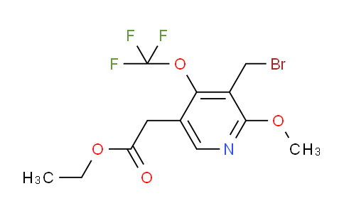 AM64564 | 1806183-87-8 | Ethyl 3-(bromomethyl)-2-methoxy-4-(trifluoromethoxy)pyridine-5-acetate