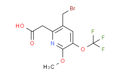 AM64567 | 1806748-61-7 | 5-(Bromomethyl)-2-methoxy-3-(trifluoromethoxy)pyridine-6-acetic acid