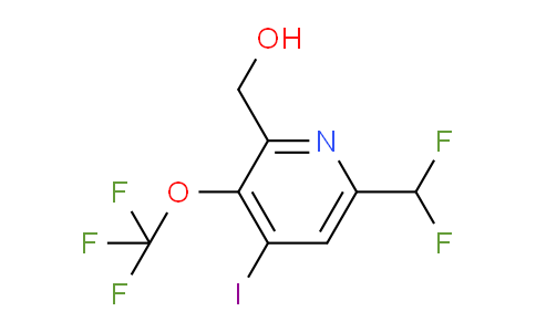 AM64568 | 1806025-60-4 | 6-(Difluoromethyl)-4-iodo-3-(trifluoromethoxy)pyridine-2-methanol