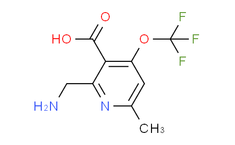 AM64571 | 1806161-04-5 | 2-(Aminomethyl)-6-methyl-4-(trifluoromethoxy)pyridine-3-carboxylic acid