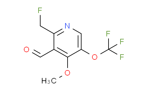 AM64574 | 1805096-50-7 | 2-(Fluoromethyl)-4-methoxy-5-(trifluoromethoxy)pyridine-3-carboxaldehyde
