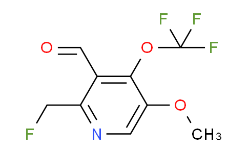 AM64575 | 1805096-56-3 | 2-(Fluoromethyl)-5-methoxy-4-(trifluoromethoxy)pyridine-3-carboxaldehyde