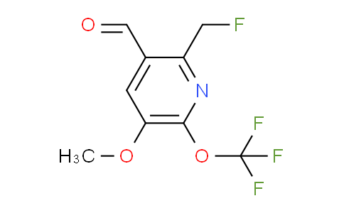 AM64576 | 1805068-89-6 | 2-(Fluoromethyl)-5-methoxy-6-(trifluoromethoxy)pyridine-3-carboxaldehyde