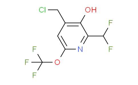 AM64579 | 1804832-60-7 | 4-(Chloromethyl)-2-(difluoromethyl)-3-hydroxy-6-(trifluoromethoxy)pyridine