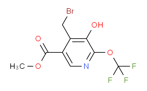 AM64581 | 1804776-28-0 | Methyl 4-(bromomethyl)-3-hydroxy-2-(trifluoromethoxy)pyridine-5-carboxylate