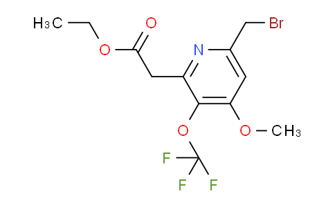 AM64585 | 1805216-73-2 | Ethyl 6-(bromomethyl)-4-methoxy-3-(trifluoromethoxy)pyridine-2-acetate