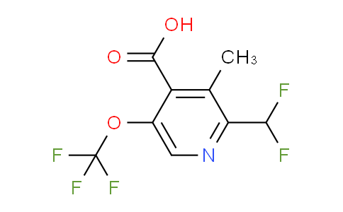 AM64601 | 1361798-69-7 | 2-(Difluoromethyl)-3-methyl-5-(trifluoromethoxy)pyridine-4-carboxylic acid