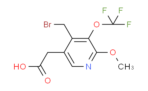 AM64602 | 1806763-33-6 | 4-(Bromomethyl)-2-methoxy-3-(trifluoromethoxy)pyridine-5-acetic acid
