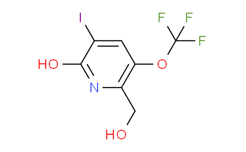 AM64619 | 1804770-74-8 | 2-Hydroxy-3-iodo-5-(trifluoromethoxy)pyridine-6-methanol