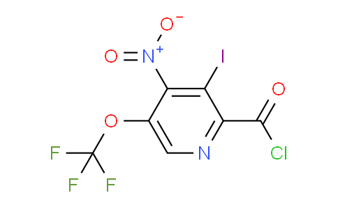 AM64623 | 1804480-84-9 | 3-Iodo-4-nitro-5-(trifluoromethoxy)pyridine-2-carbonyl chloride