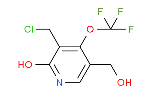 AM64629 | 1804832-19-6 | 3-(Chloromethyl)-2-hydroxy-4-(trifluoromethoxy)pyridine-5-methanol