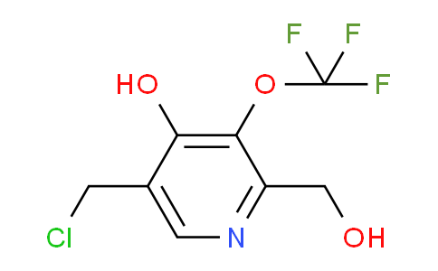 AM64630 | 1804825-81-7 | 5-(Chloromethyl)-4-hydroxy-3-(trifluoromethoxy)pyridine-2-methanol