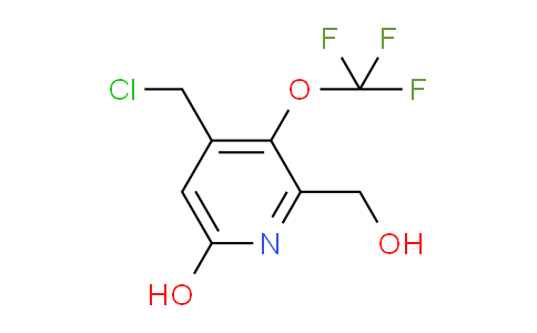 AM64632 | 1804825-86-2 | 4-(Chloromethyl)-6-hydroxy-3-(trifluoromethoxy)pyridine-2-methanol