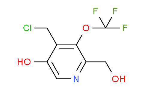 AM64634 | 1804793-17-6 | 4-(Chloromethyl)-5-hydroxy-3-(trifluoromethoxy)pyridine-2-methanol