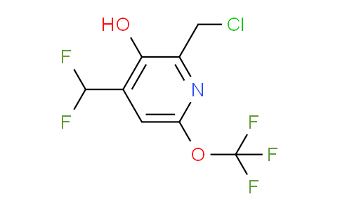 AM64636 | 1804777-24-9 | 2-(Chloromethyl)-4-(difluoromethyl)-3-hydroxy-6-(trifluoromethoxy)pyridine