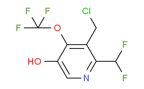 AM64637 | 1804825-15-7 | 3-(Chloromethyl)-2-(difluoromethyl)-5-hydroxy-4-(trifluoromethoxy)pyridine