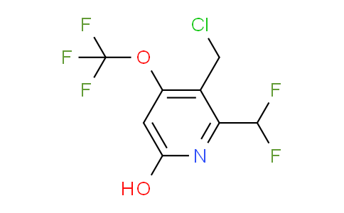 AM64638 | 1804637-20-4 | 3-(Chloromethyl)-2-(difluoromethyl)-6-hydroxy-4-(trifluoromethoxy)pyridine