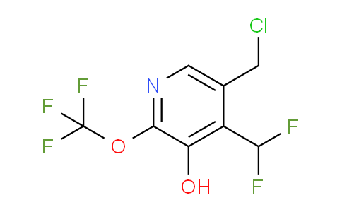 AM64639 | 1806136-68-4 | 5-(Chloromethyl)-4-(difluoromethyl)-3-hydroxy-2-(trifluoromethoxy)pyridine
