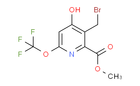 AM64643 | 1803964-00-2 | Methyl 3-(bromomethyl)-4-hydroxy-6-(trifluoromethoxy)pyridine-2-carboxylate