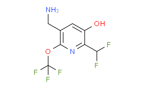 AM64654 | 1804828-04-3 | 5-(Aminomethyl)-2-(difluoromethyl)-3-hydroxy-6-(trifluoromethoxy)pyridine