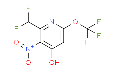 AM64655 | 1806132-91-1 | 2-(Difluoromethyl)-4-hydroxy-3-nitro-6-(trifluoromethoxy)pyridine
