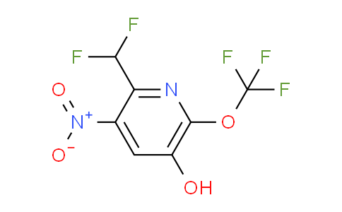 AM64656 | 1805968-02-8 | 2-(Difluoromethyl)-5-hydroxy-3-nitro-6-(trifluoromethoxy)pyridine