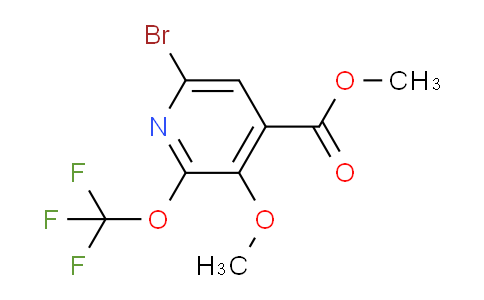 AM64662 | 1804617-97-7 | Methyl 6-bromo-3-methoxy-2-(trifluoromethoxy)pyridine-4-carboxylate