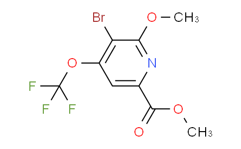 AM64664 | 1806145-32-3 | Methyl 3-bromo-2-methoxy-4-(trifluoromethoxy)pyridine-6-carboxylate
