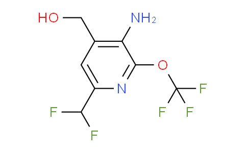 AM64670 | 1803577-26-5 | 3-Amino-6-(difluoromethyl)-2-(trifluoromethoxy)pyridine-4-methanol