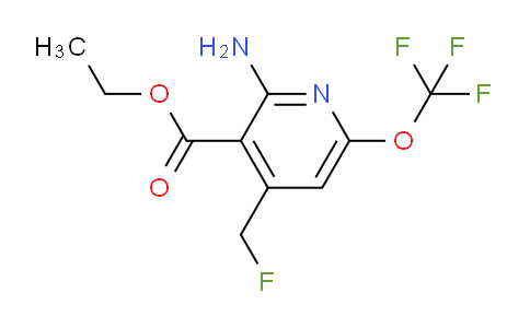 AM64671 | 1804467-34-2 | Ethyl 2-amino-4-(fluoromethyl)-6-(trifluoromethoxy)pyridine-3-carboxylate