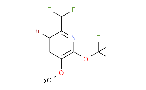 AM64678 | 1803900-78-8 | 3-Bromo-2-(difluoromethyl)-5-methoxy-6-(trifluoromethoxy)pyridine