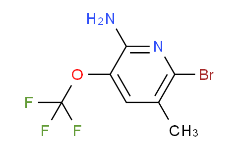 AM64693 | 1803943-04-5 | 2-Amino-6-bromo-5-methyl-3-(trifluoromethoxy)pyridine