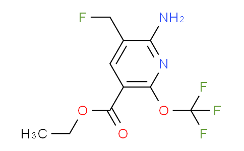 AM64700 | 1803991-62-9 | Ethyl 2-amino-3-(fluoromethyl)-6-(trifluoromethoxy)pyridine-5-carboxylate