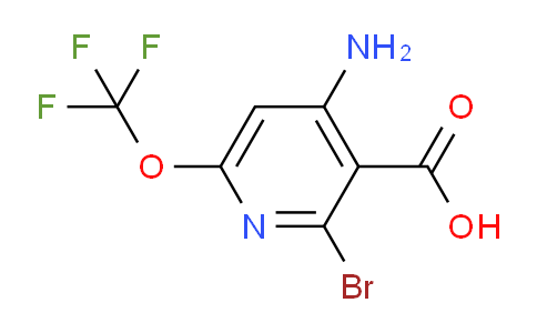 AM64712 | 1803917-62-5 | 4-Amino-2-bromo-6-(trifluoromethoxy)pyridine-3-carboxylic acid