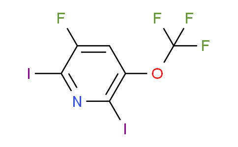 AM64713 | 1804564-99-5 | 2,6-Diiodo-3-fluoro-5-(trifluoromethoxy)pyridine