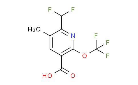 AM64717 | 1361879-66-4 | 2-(Difluoromethyl)-3-methyl-6-(trifluoromethoxy)pyridine-5-carboxylic acid