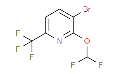 AM64835 | 1214332-83-8 | 3-Bromo-2-(difluoromethoxy)-6-(trifluoromethyl)pyridine