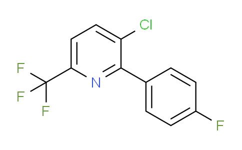 3-Chloro-2-(4-fluorophenyl)-6-(trifluoromethyl)pyridine