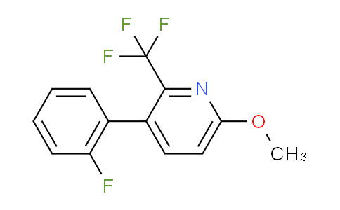 AM64898 | 1214349-63-9 | 3-(2-Fluorophenyl)-6-methoxy-2-(trifluoromethyl)pyridine