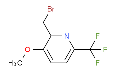 2-Bromomethyl-3-methoxy-6-(trifluoromethyl)pyridine