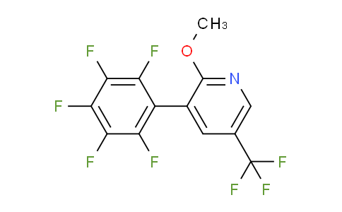 AM65044 | 1261756-10-8 | 2-Methoxy-3-(perfluorophenyl)-5-(trifluoromethyl)pyridine