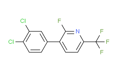 3-(3,4-Dichlorophenyl)-2-fluoro-6-(trifluoromethyl)pyridine