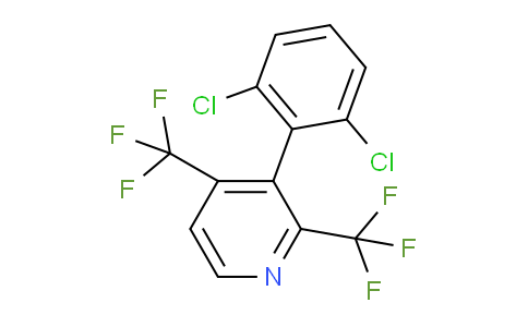 2,4-Bis(trifluoromethyl)-3-(2,6-dichlorophenyl)pyridine