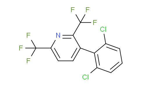 2,6-Bis(trifluoromethyl)-3-(2,6-dichlorophenyl)pyridine