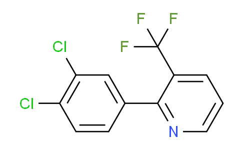 2-(3,4-Dichlorophenyl)-3-(trifluoromethyl)pyridine